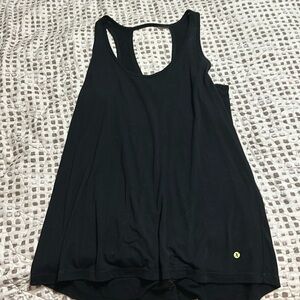 Black tank top